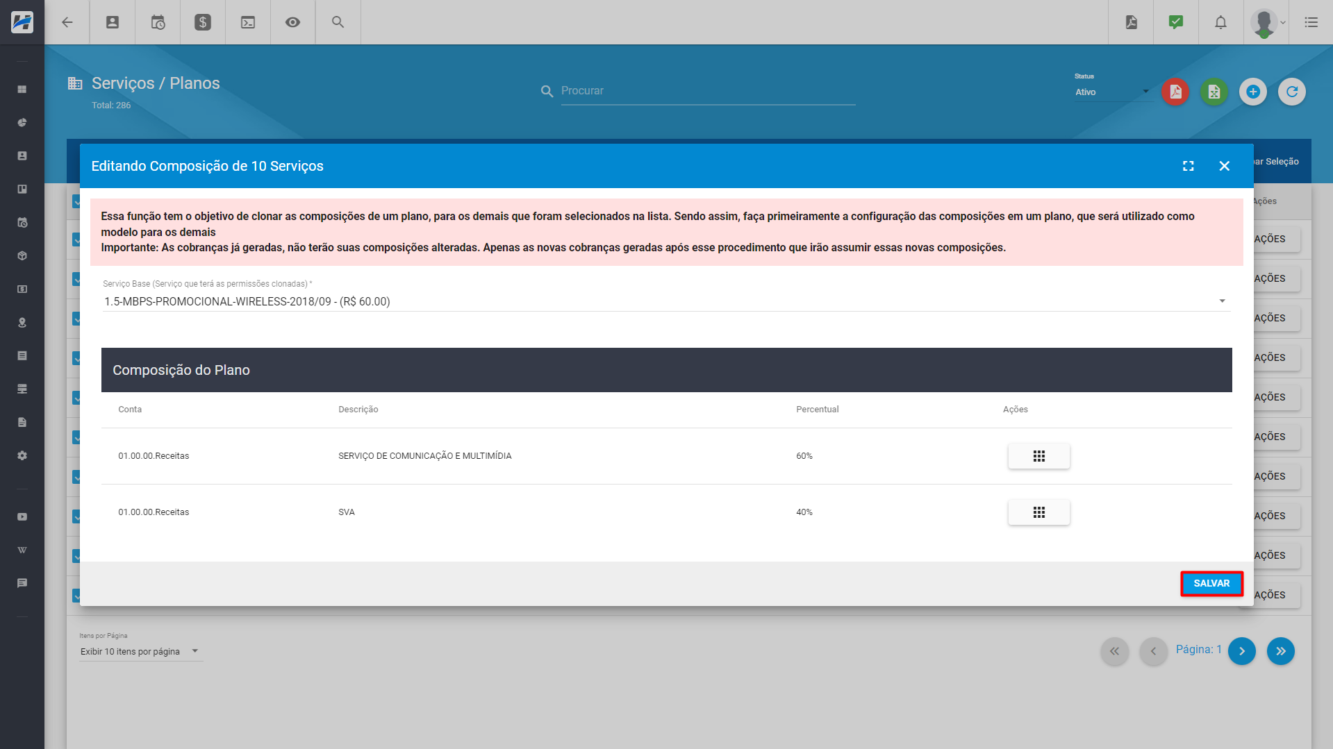 imagem_que_mostra_como_realizar_assocoes_massivas_editar_servicos_aba_composicoes_plano_selecionado_salvar