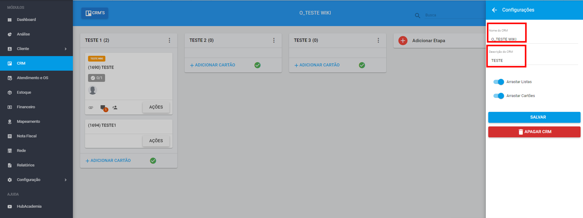 imagem_que_mostra_como_adicionar_nome_e_descricao_nas_configuracoes_no_crm