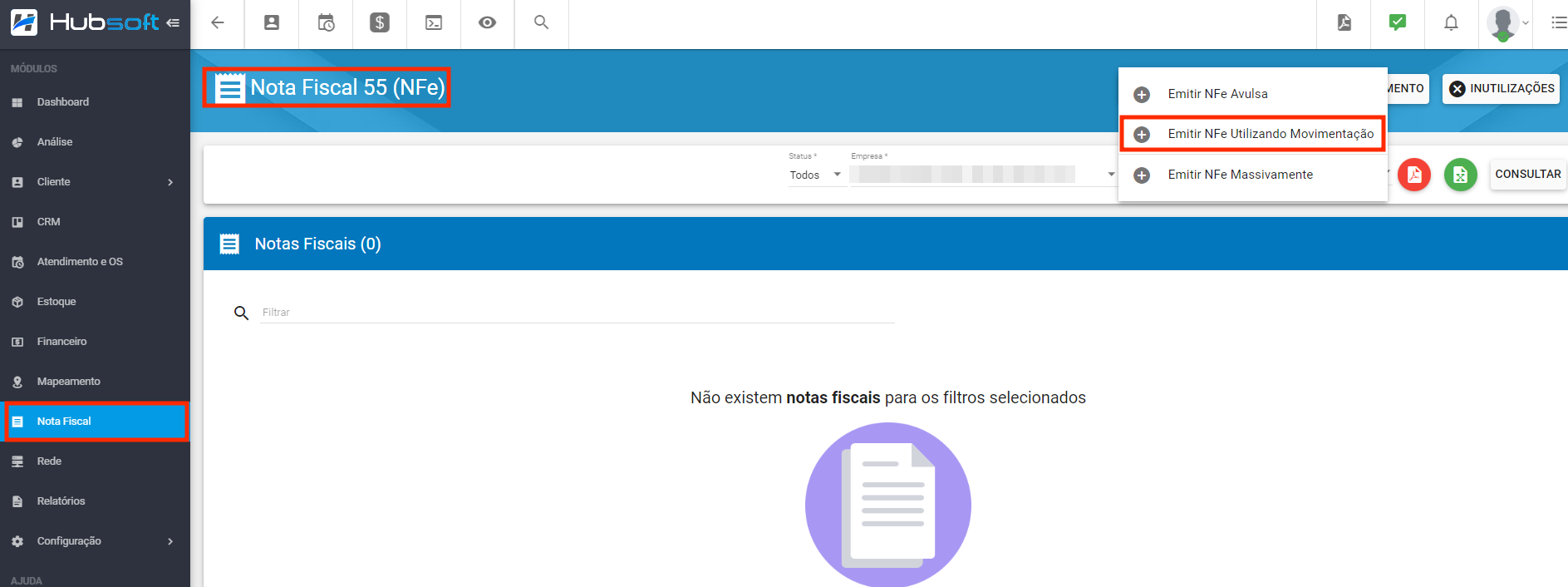 imagem_que_mostra_menu_nota_fiscal_nota_55_emitir_com_movimentacao