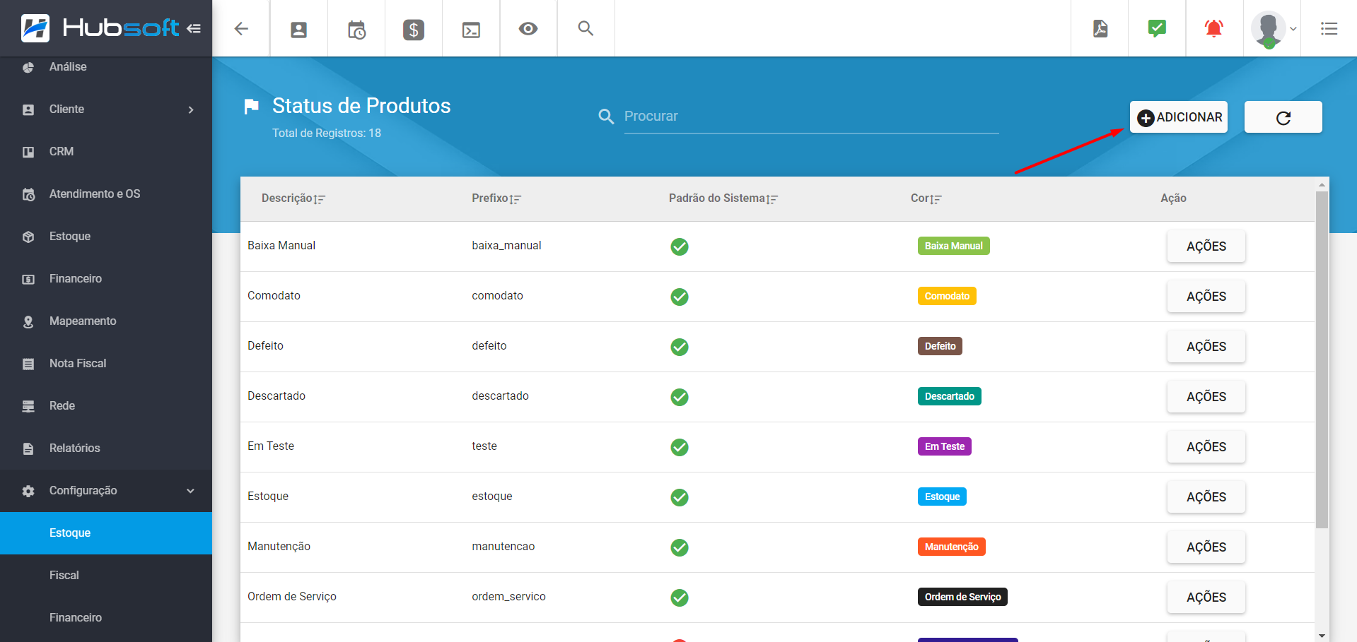 imagem_que_mostra_o_menu_configuracao_estoque_status_de_produto_adicionar