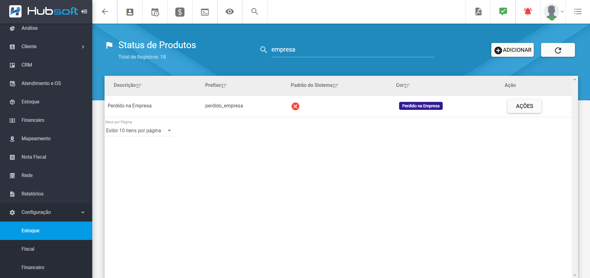 imagem_que_mostra_o_menu_configuracao_estoque_status_de_produto_o_status_adicionado