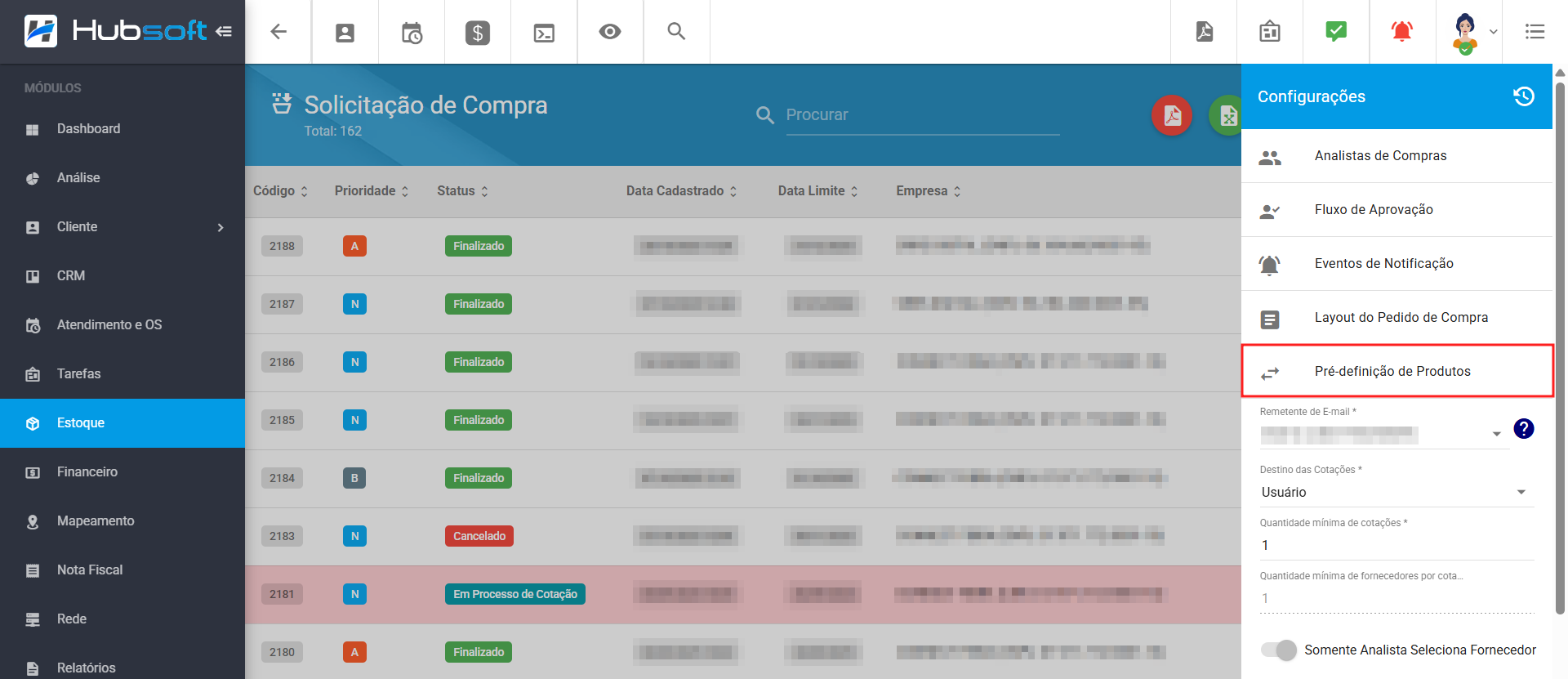 imagem_que_mostra_solicitacoes_de_compras_pre_definicao_de_produtos