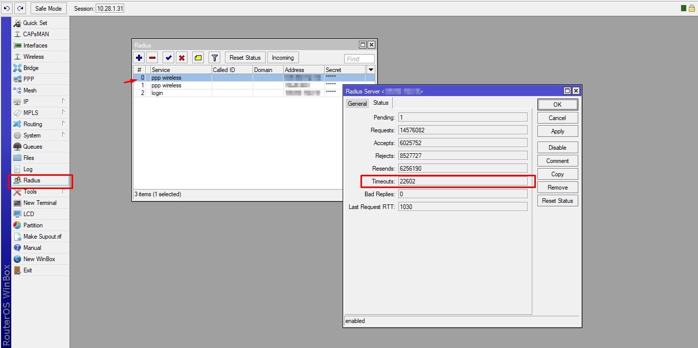 imagem_mostrando_menu_winbox_radius_status