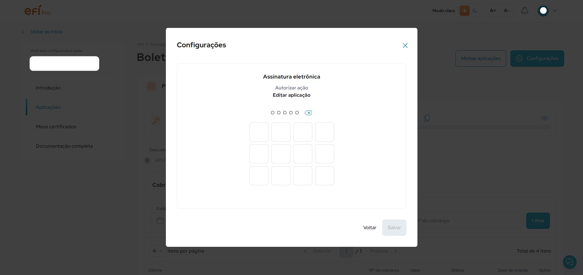 imagem_que_mostra_painel_genrencianet_efi_configuracao_api_assinatura_eletronica