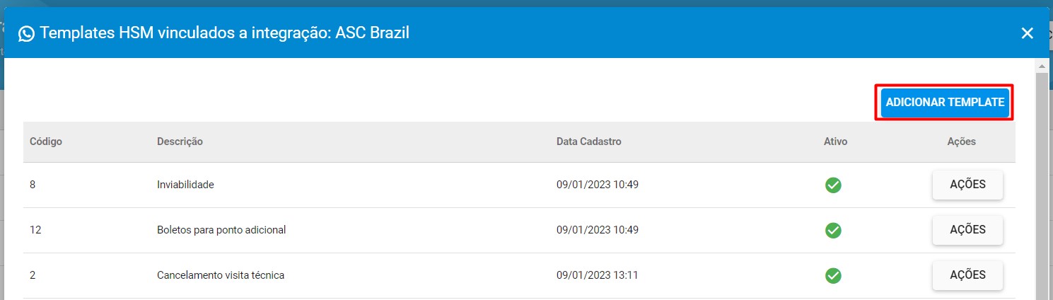 imagem_que_mostra_modulo_configuracao_integracao_sms_mensageiros_octadesk_acoes_template_hsm_adicionar_template
