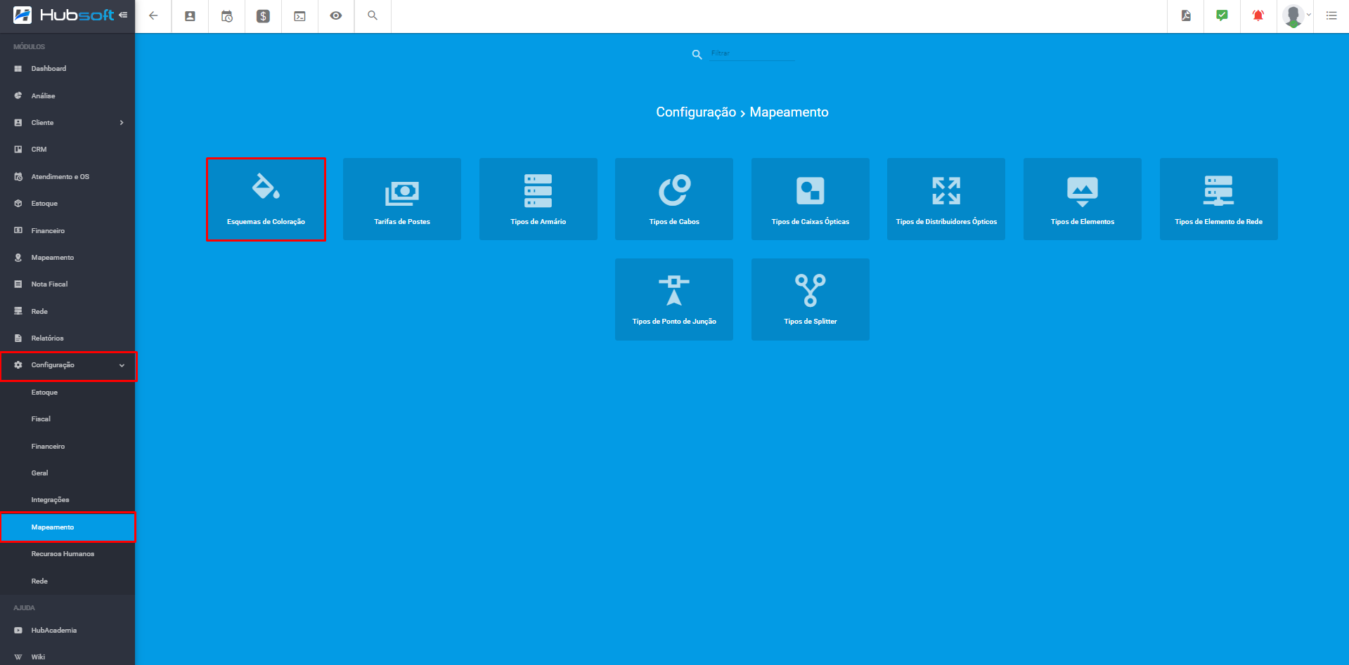 Ilustra_o_painel_de_configuracao_mapeamento_destacando_o_modulo_esquemas_de_coloracao