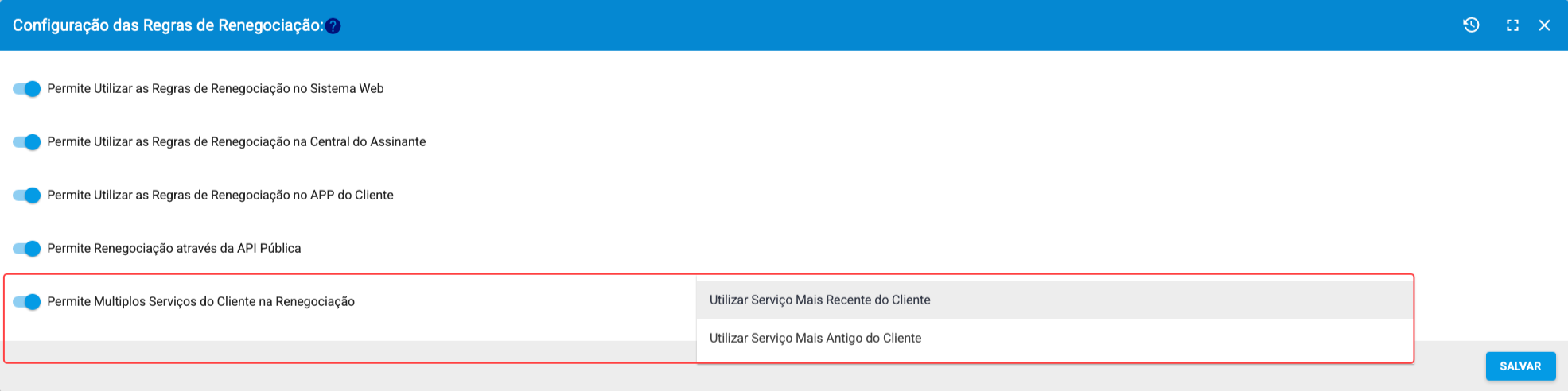 imagem_que_mostra_configuracoes_gerais_regras_de_renegociacao_permite_multiplos_servicos