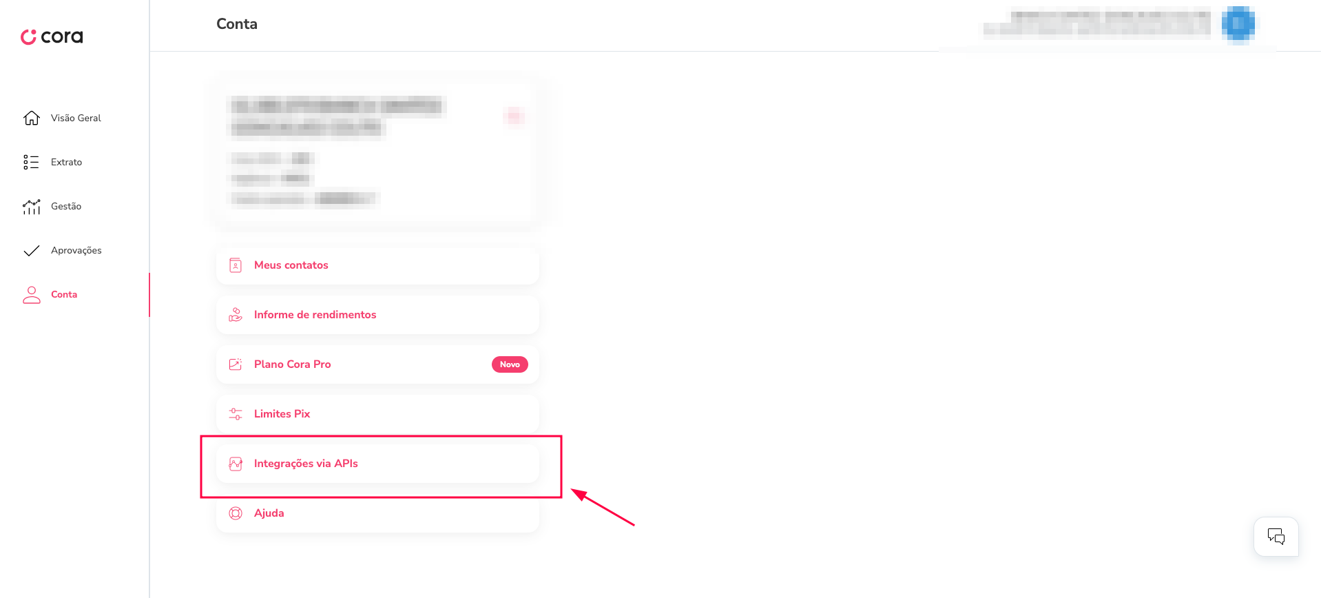 imagem_que_mostra_painel_cora_conta_integracoes_via_api