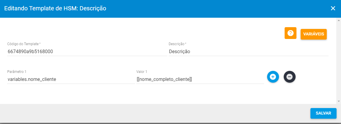 imagem_que_mostra_modulo_configuracao_integracao_sms_mensageiros_octadesk_acoes_template_hsm_edicao_de_template