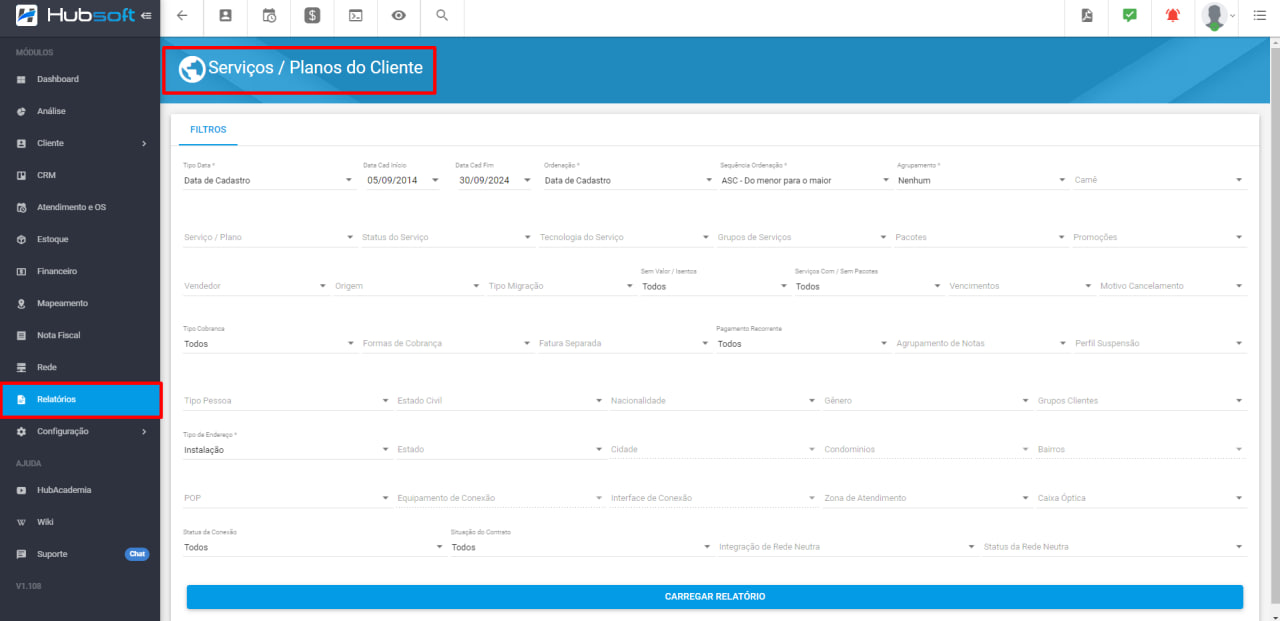 imagem_que_mostra_o_menu_relatorio_serviços_planos_do_cliente