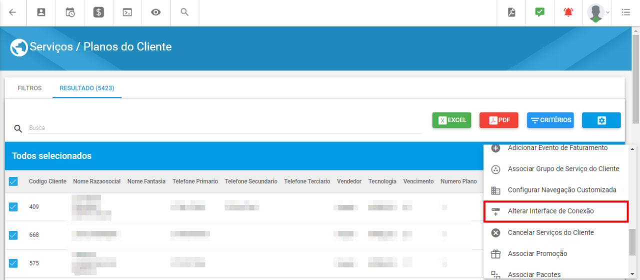imagem_que_mostra_o_menu_de_alterar_interface_de_conexao_no_relatorio_de_serviços_do_cliente