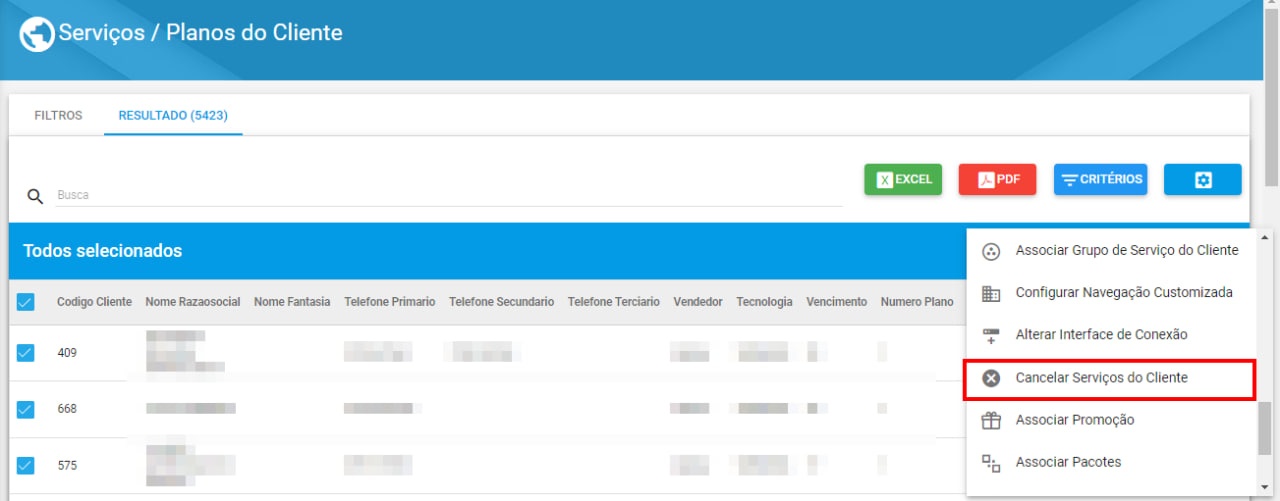 imagem_que_mostra_o_menu_de_cancelar_serviços_do_cliente_no_relatorio_de_serviços_do_cliente