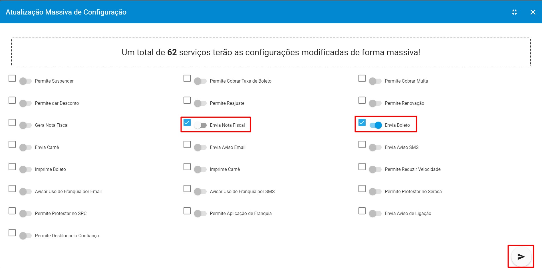 imagem_que_mostra_o_menu_de_atualização_massiva_de_configuração_no_relatorio_de_serviços_do_cliente
