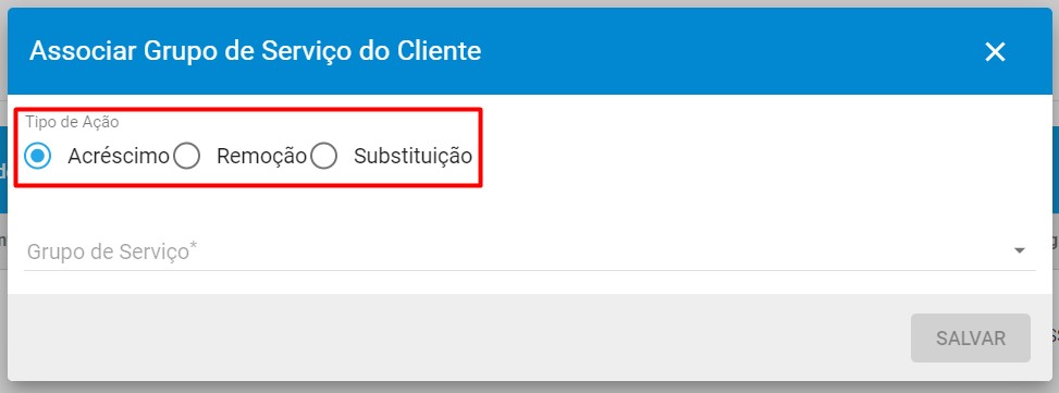 imagem_que_mostra_o_menu_de_associar_grupo_de_serviços_do_cliente_no_relatorio_de_serviços_do_cliente