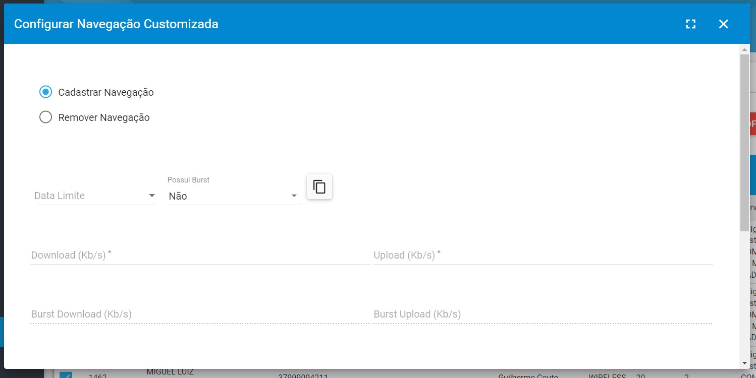 imagem_que_mostra_o_menu_de_configurar_navegação_customizada_no_relatorio_de_serviços_do_cliente