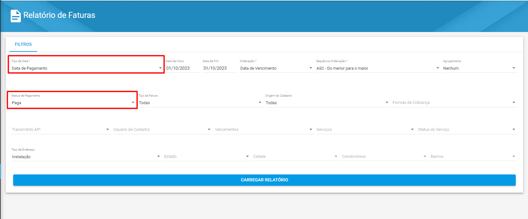tela_relatorios_faturas_filtros_clientes_pagos