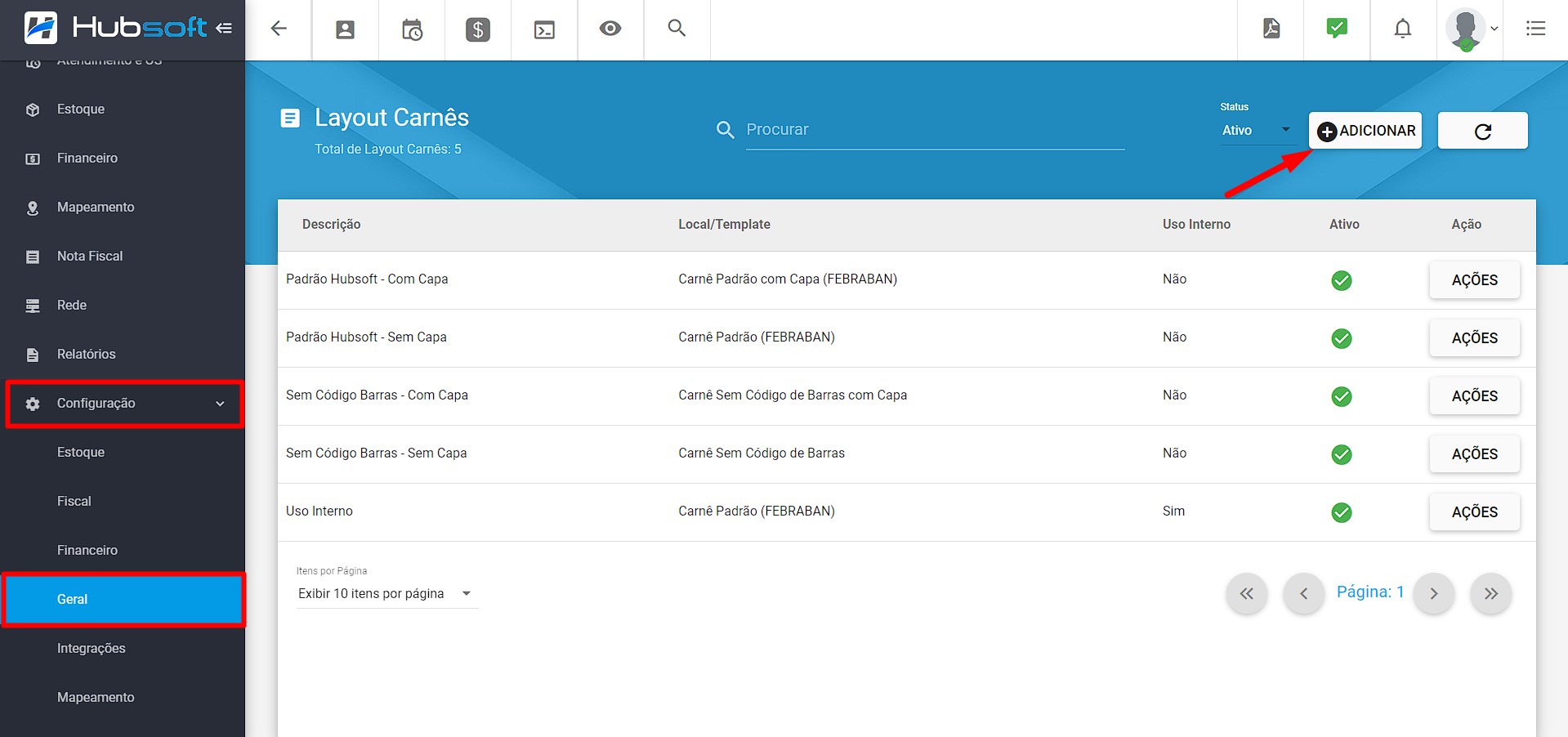 Ilustra_o_painel_de_configuracao_geral_destacando_o_modulo_de_layout_de_carnes_opcao_adicionar