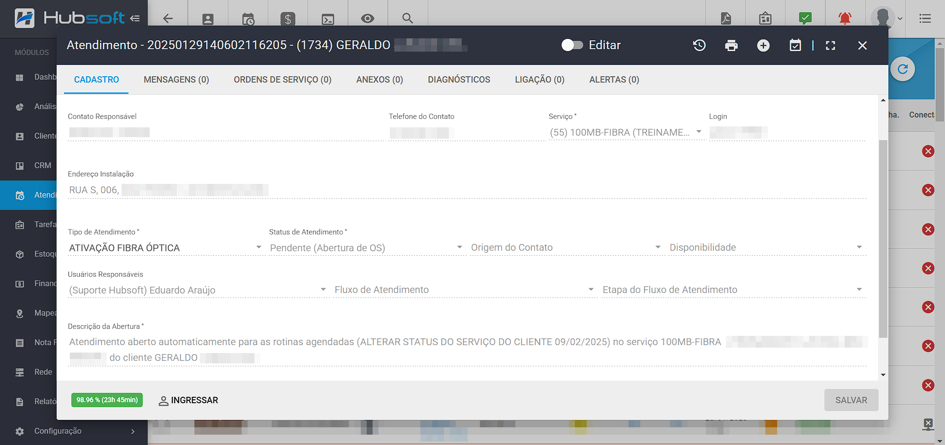 imagem_que_mostra_nova_automacao_abertura_de_atendimento_tipos_rotinas_agendadas_atendimento_aberto