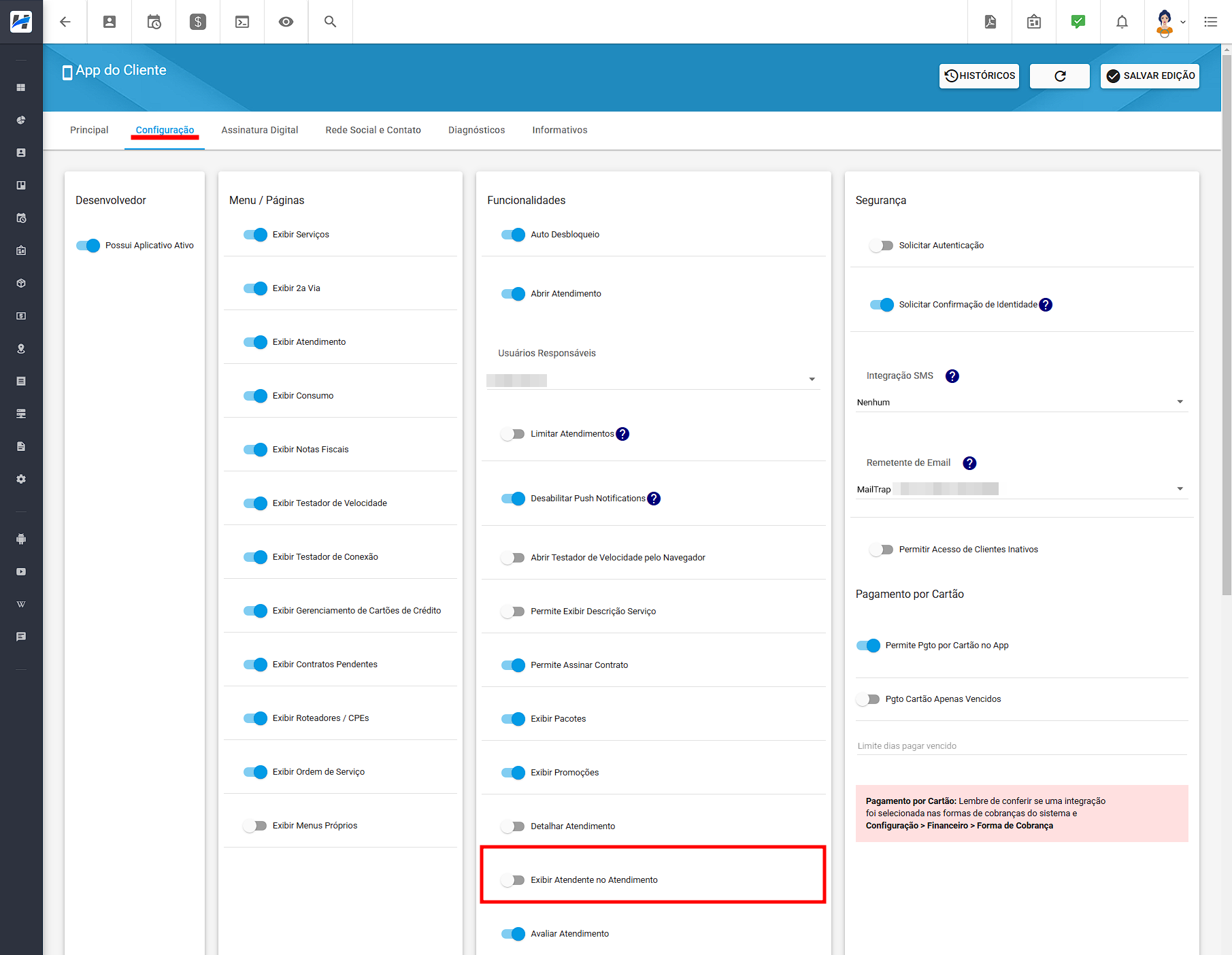 imagem_que_mostra_configuracoes_app_do_cliente_exibir_atendente_no_atendimento