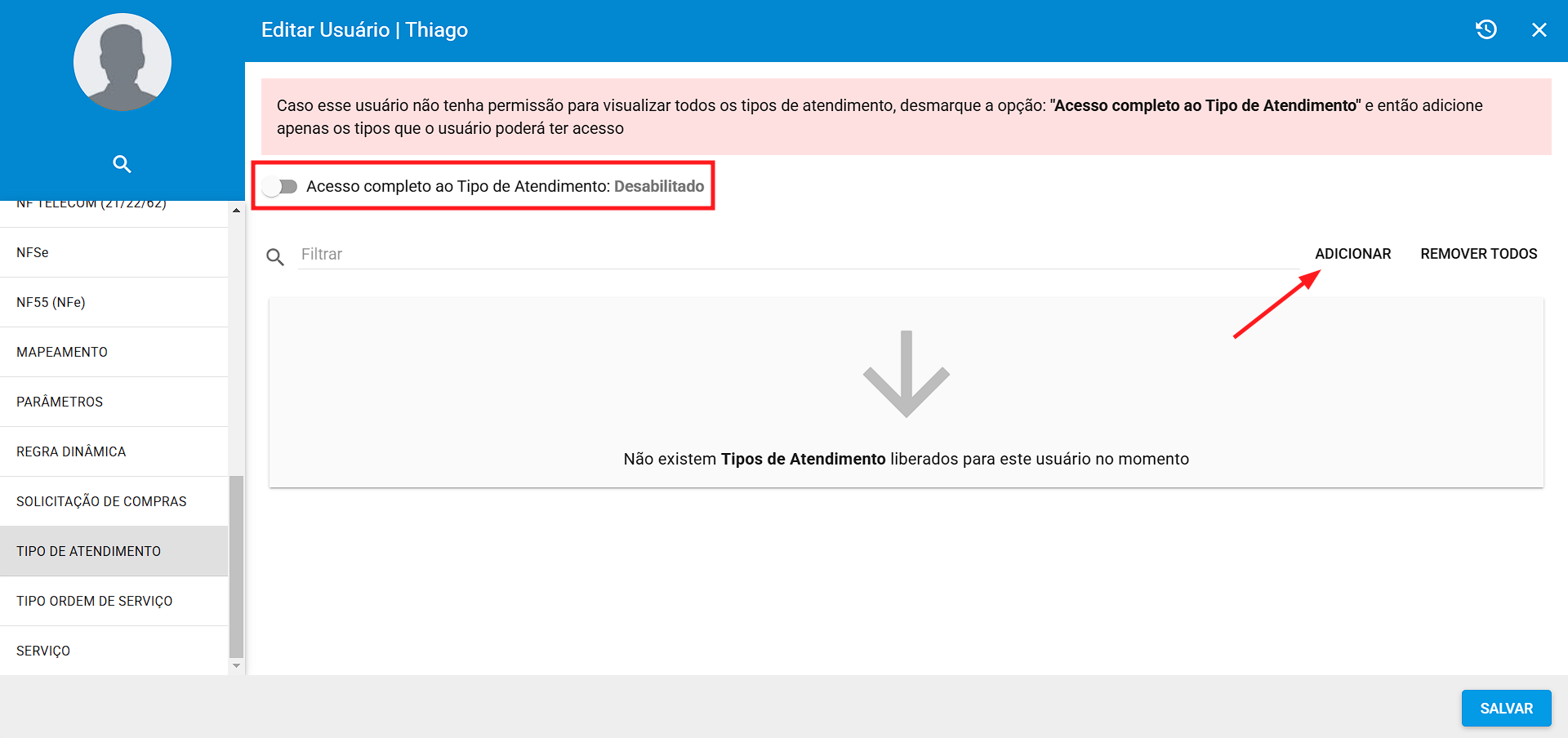 imagem_que_mostra_painel_configrucao_usuario_tipo_atendimento_chave_desabilitada