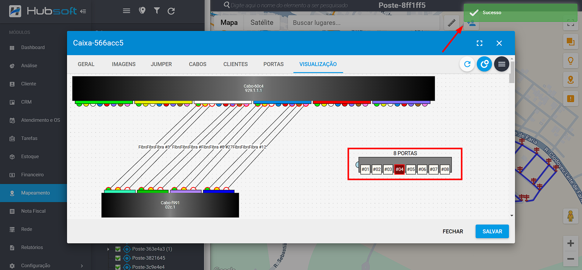 imagem_que_mostra_vinculo_cliente_splitter_com_interfaces_de_conexao_preenchida