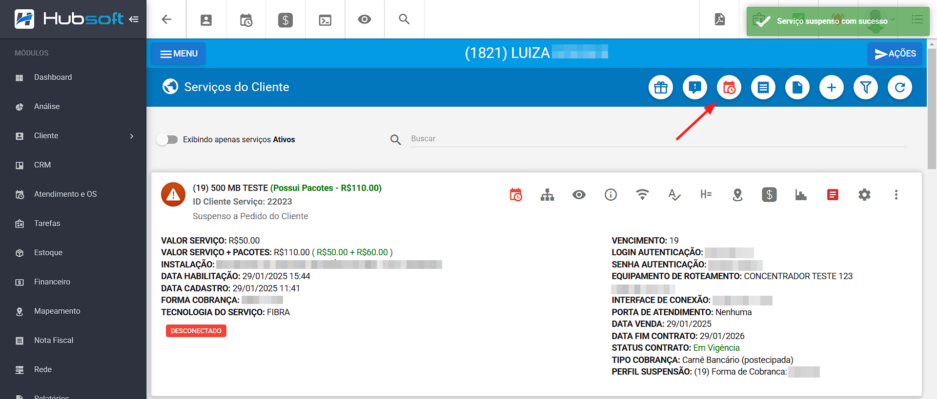 imagem_que_mostra_suspensao_pedido_cliente_cadastrada_destacando_as_rotinas_agendadas