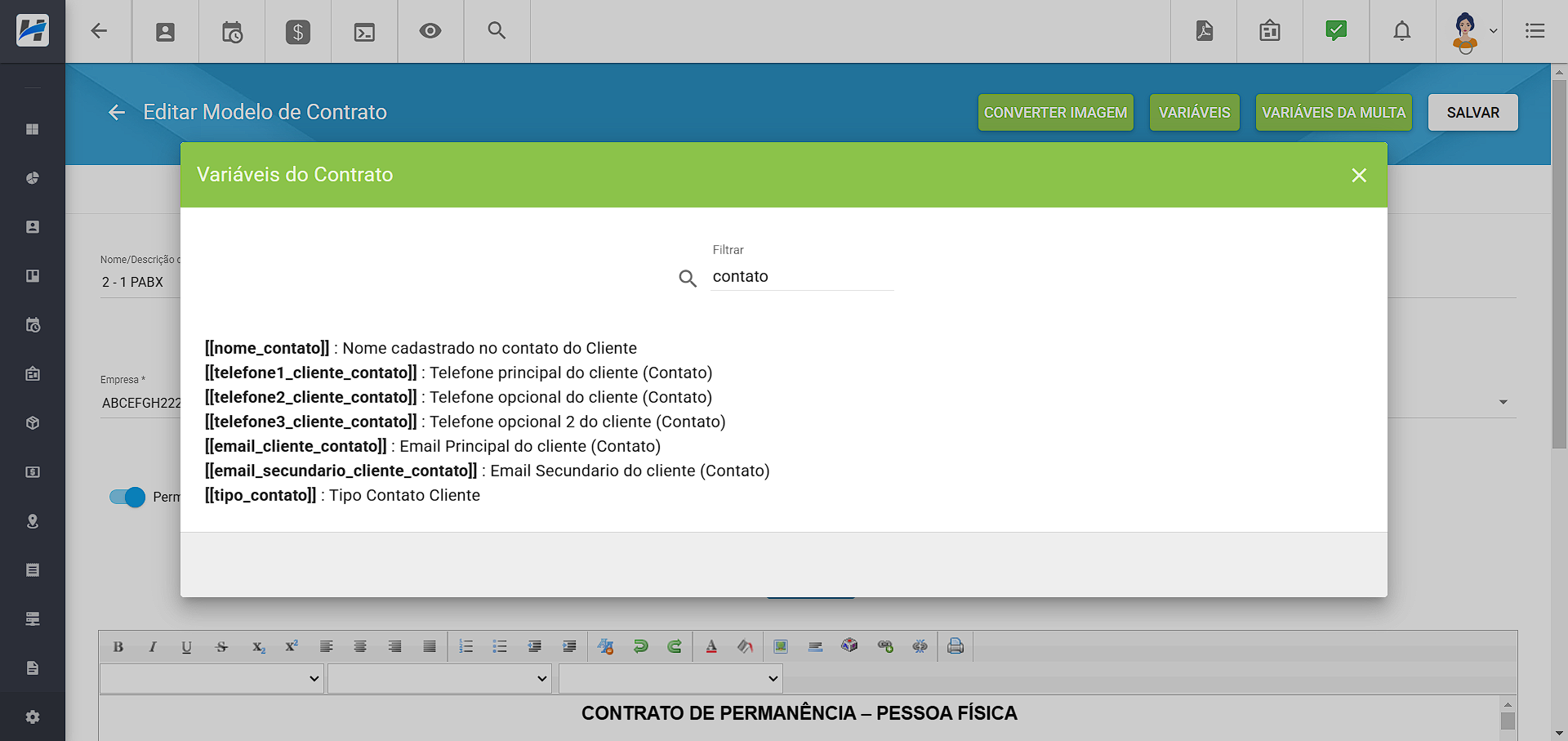 imagem_que_mostra_variaveis_cliente_contatos_modelo_de_contrato