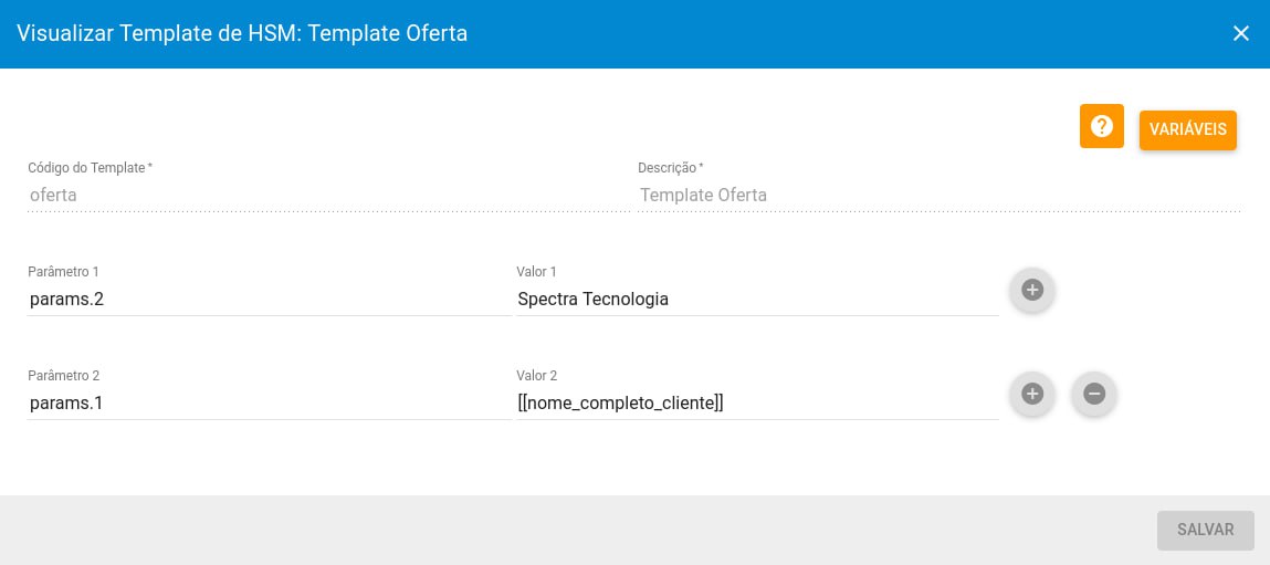 imagem_que_mostra_configuracao_integracoes_sms_mensageiros_parametros_adicionar_template_hsm_call_sys