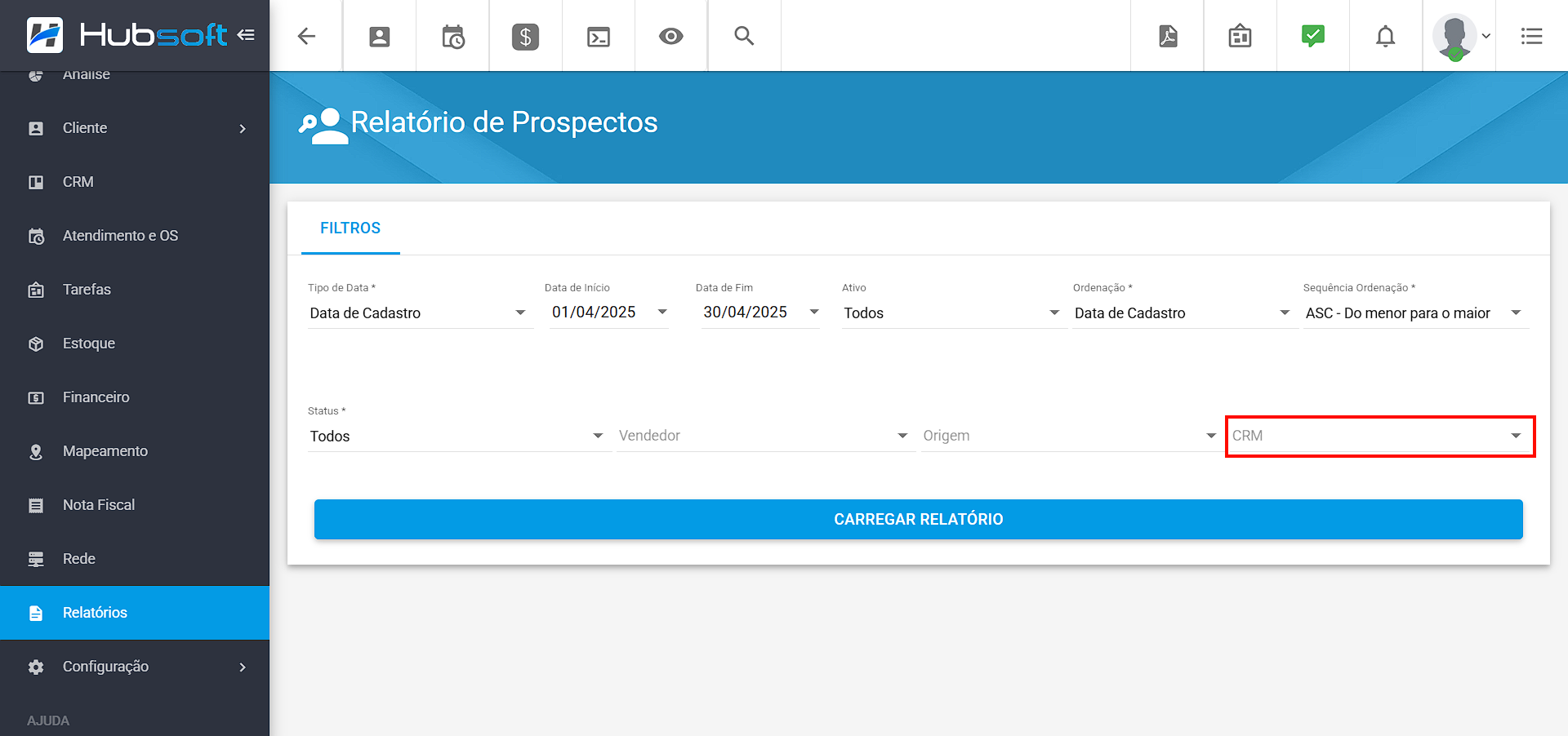 imagem_que_mostra_filtro_de_crm_relatorio_de_prospecto
