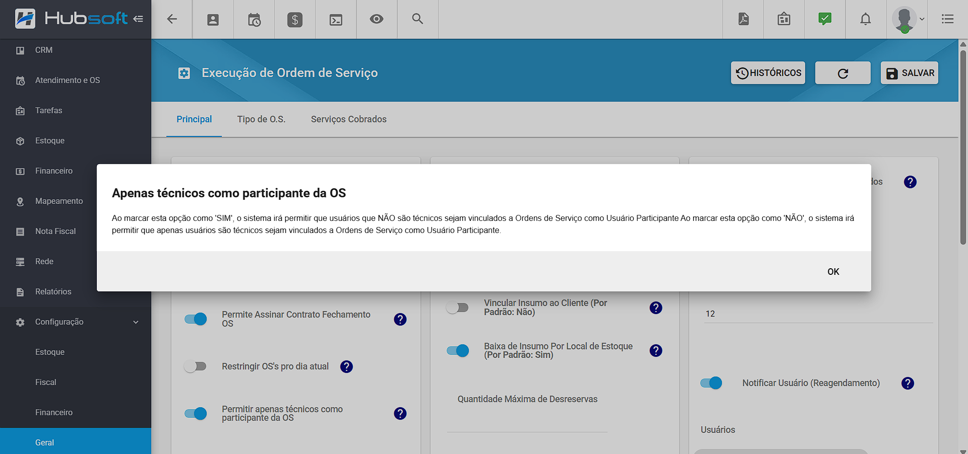 imagem_que_mostra_regra_usuario_participante_configuracoes_de_execucao_de_os