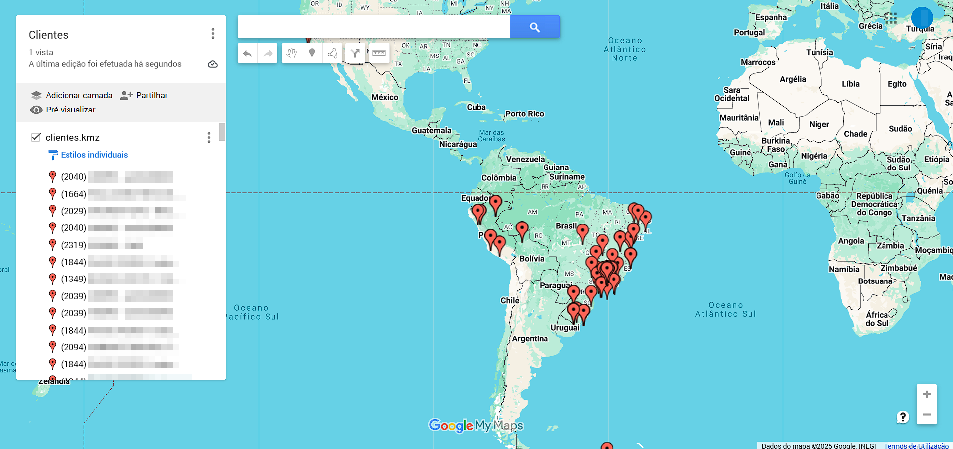 imagem_que_mostra_importacao_localizacoes_clientes_google_my_maps