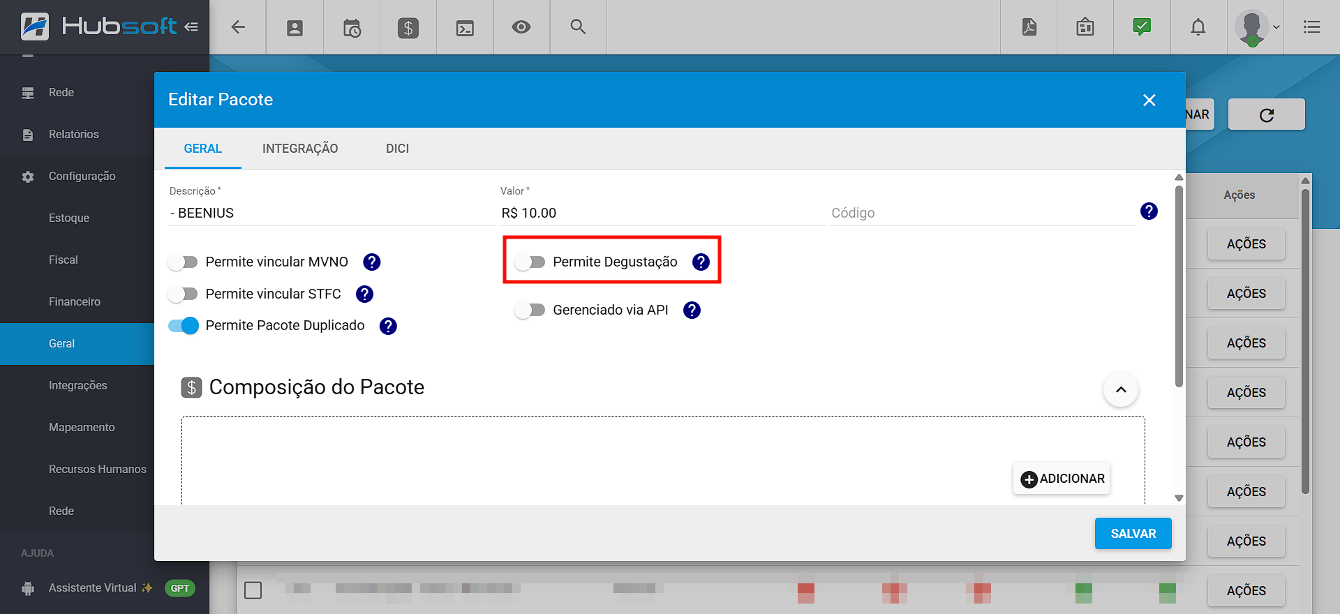 imagem_que_mostra_configuracao_geral_pacote_chave_permite_degustacao_pacote