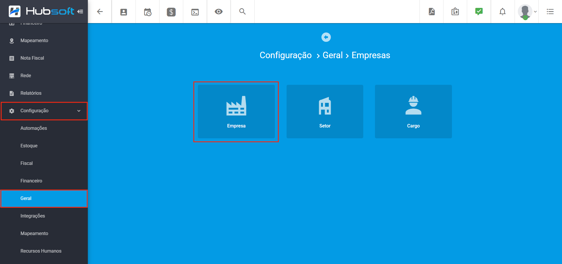 imagem_que_mostra_menu_laterial_configuracao_geral_empresa_empresa