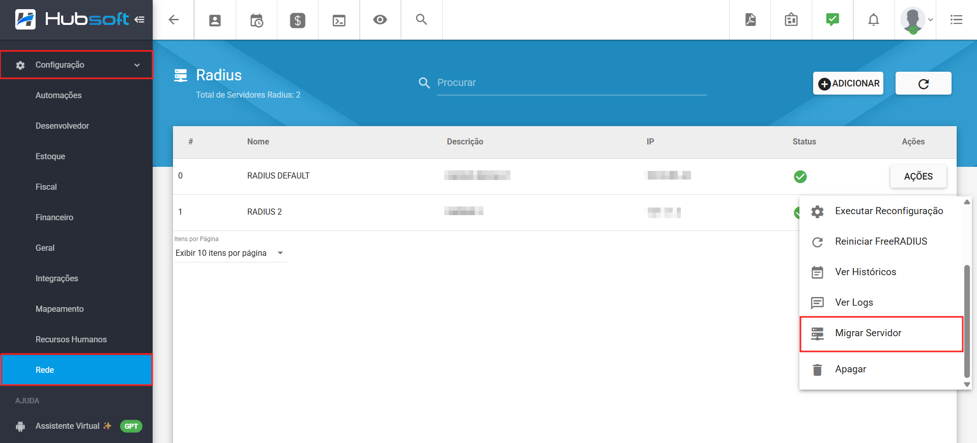 imagem_que_mostra_configuracao_rede_radius_migrar_servidor