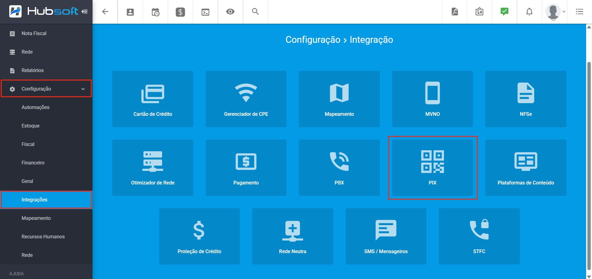 imagem_que_mostra_configuracao_integracoes_pix