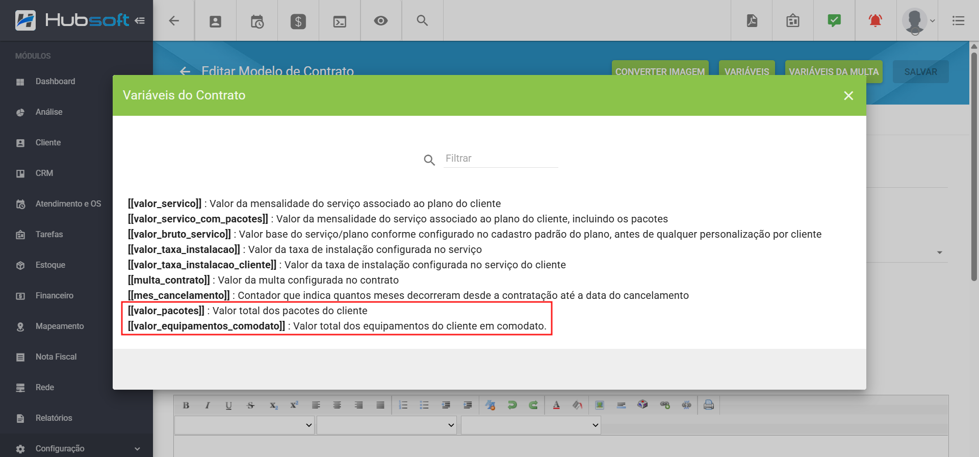 imagem_que_mostra_variaveis_da_multa_valor_pacotes_e_valor_equipamentos_comodato