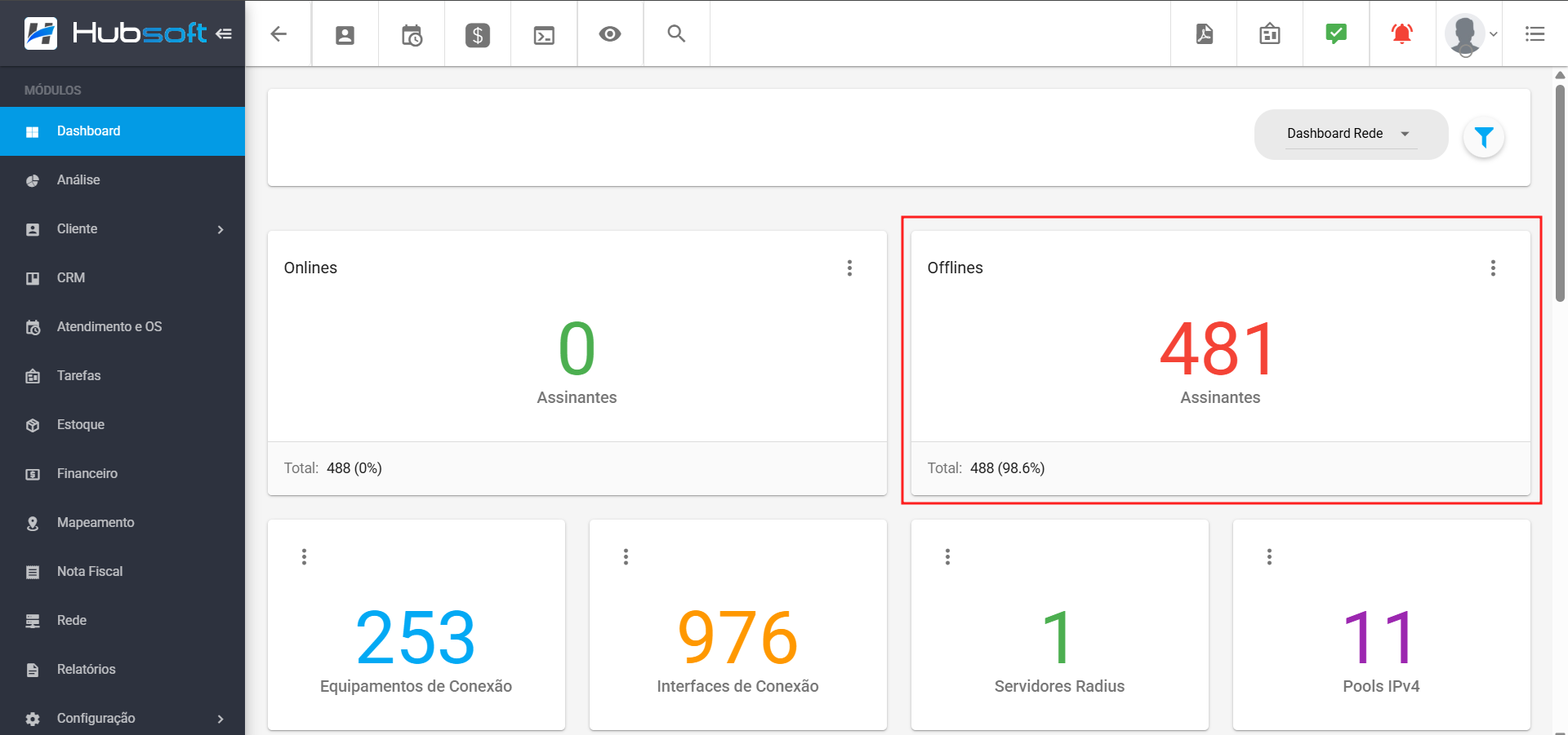 imagem_que_mostra_configuracoes_de_navegacao_servico/plano_autentica_radius_dashboard_redes