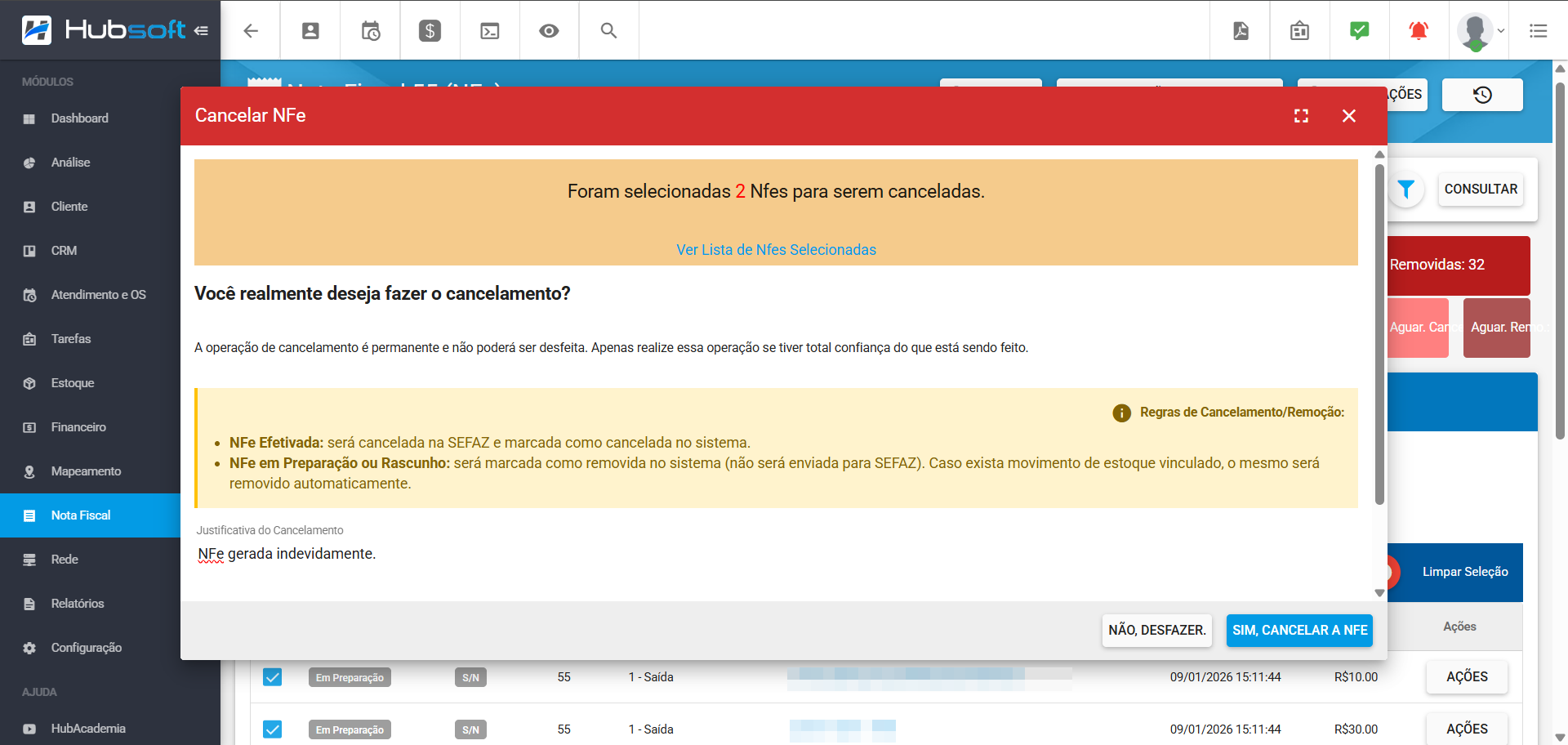 imagem_que_mostra_opcao_cancelamento_massivo_nfe_cancelamento