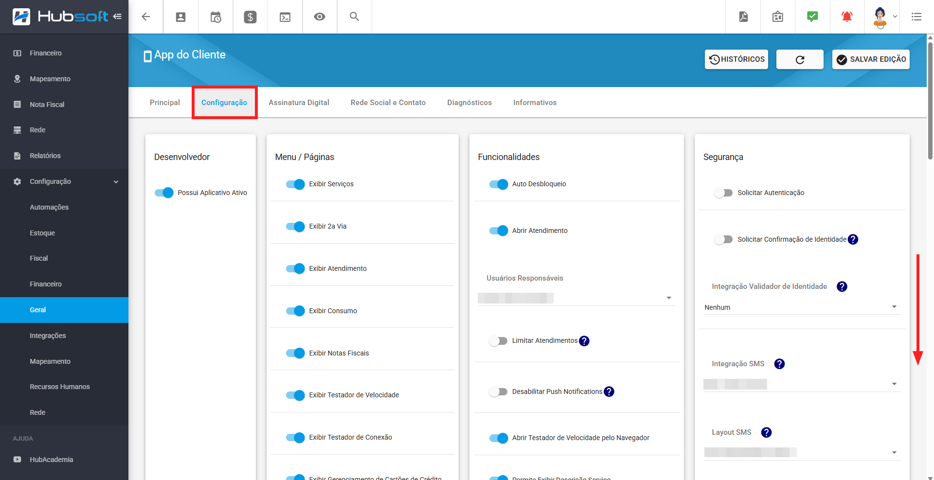 menu_lateral_configuracao_geral_app_cliente_aba_configuracao