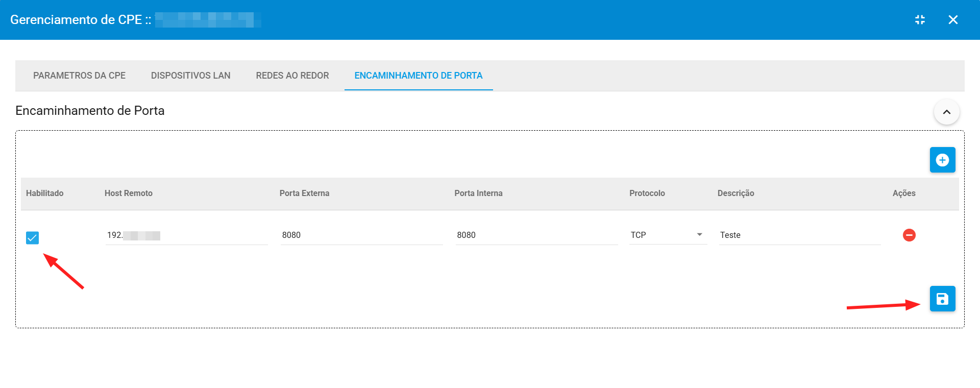 imagem_que_mostra_encaminhamento_de_porta_marcar_checkbox_edicao_e_preenchimento_dados