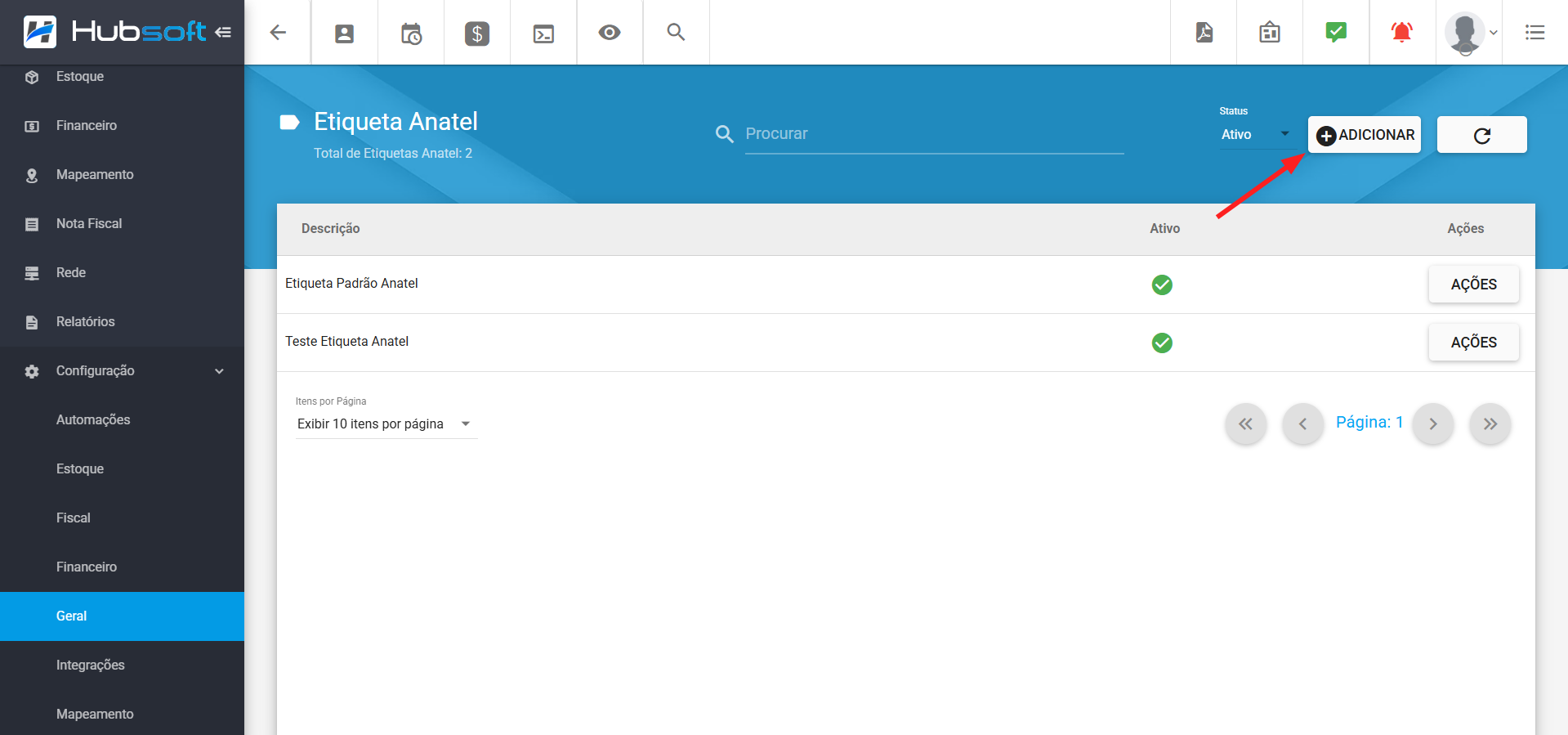 menu_lateral_configuracao_geral_etiqueta_anatel_adicionar