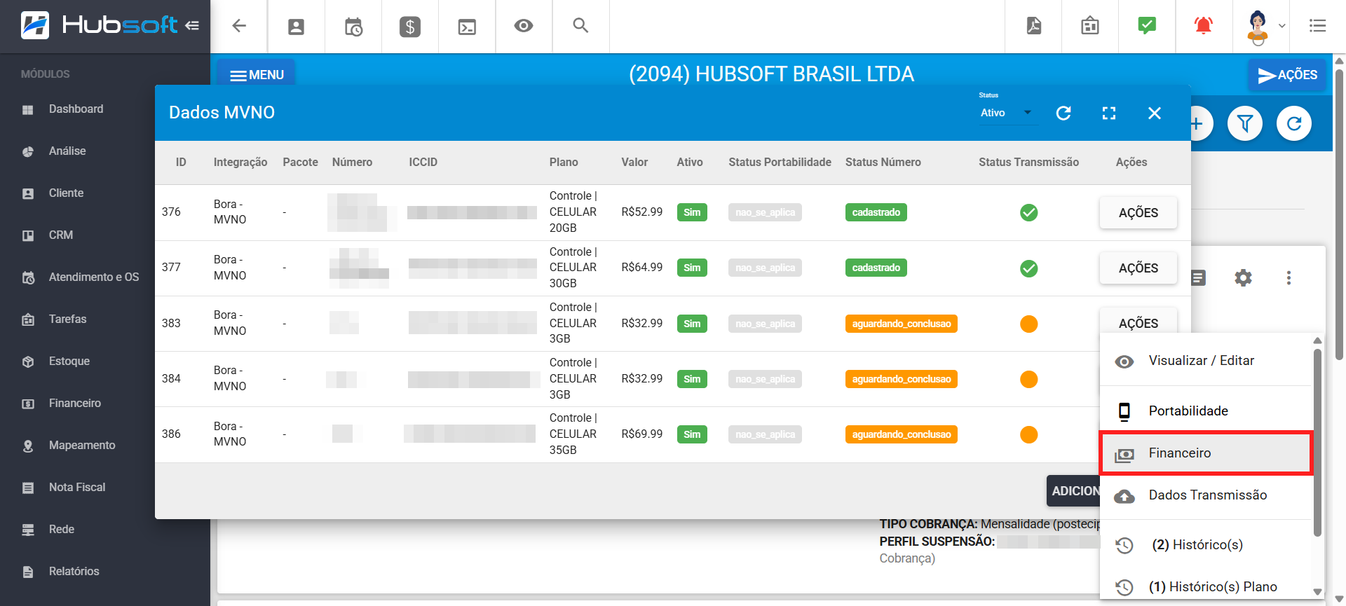 imagem_que_mostra_nova_opcao_financeiro_nos_dados_de_mvno