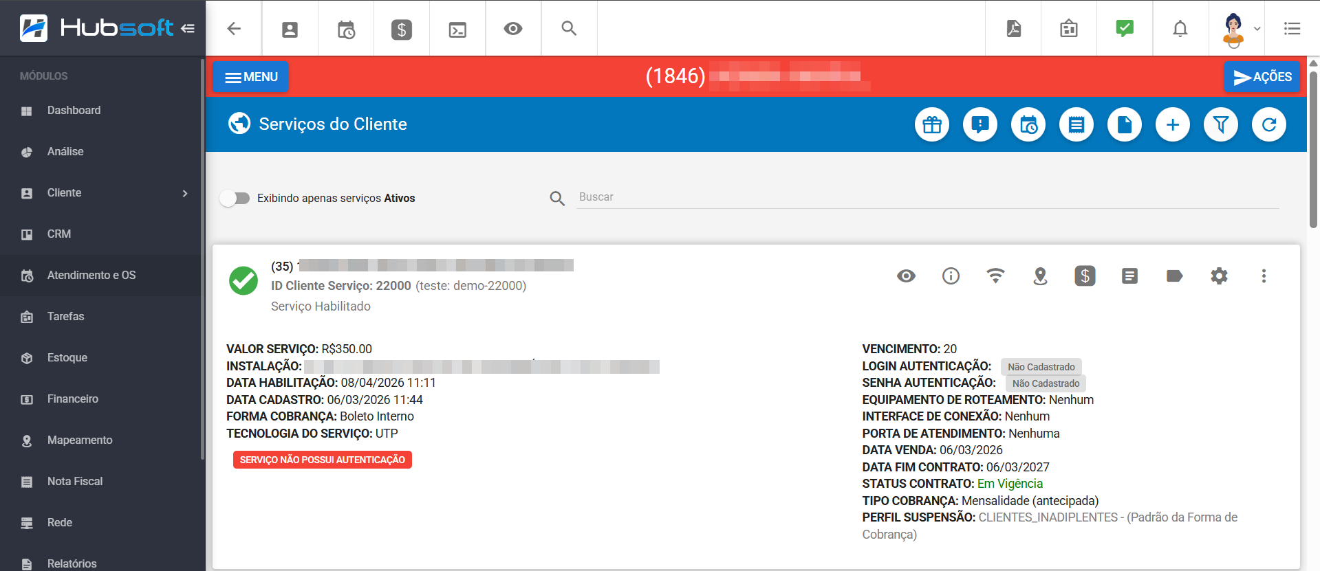 imagem_que_mostra_menu_lateral_configuracao_geral_usuario_usuarios_acoes_editar_adicionando_regra_dinamica_impedir_visualizar_descontos_acrescimos_valor_servico_com_valor_verdadeiro