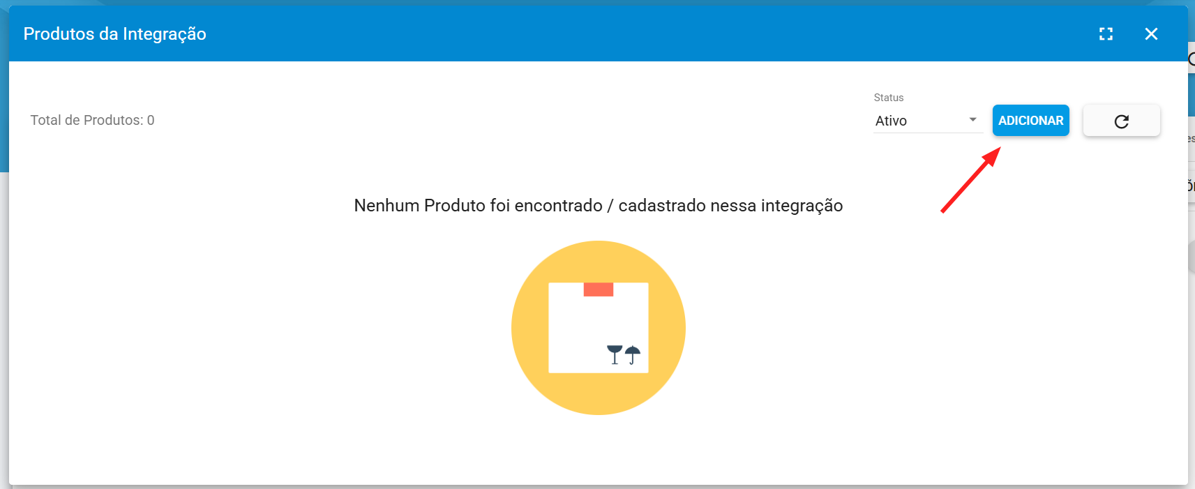 menu_configuracao_geral_integracoes_plataforma_de_conteudo_acoes_produtos_adicionar