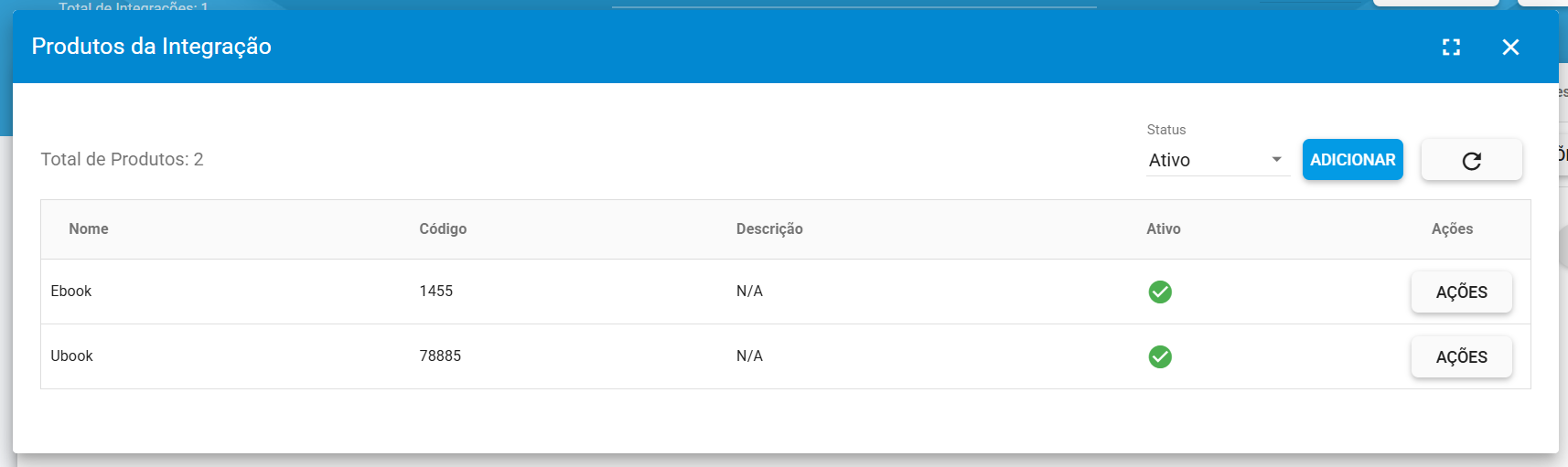 menu_configuracao_geral_integracoes_plataforma_de_conteudo_acoes_produtos_adicionar