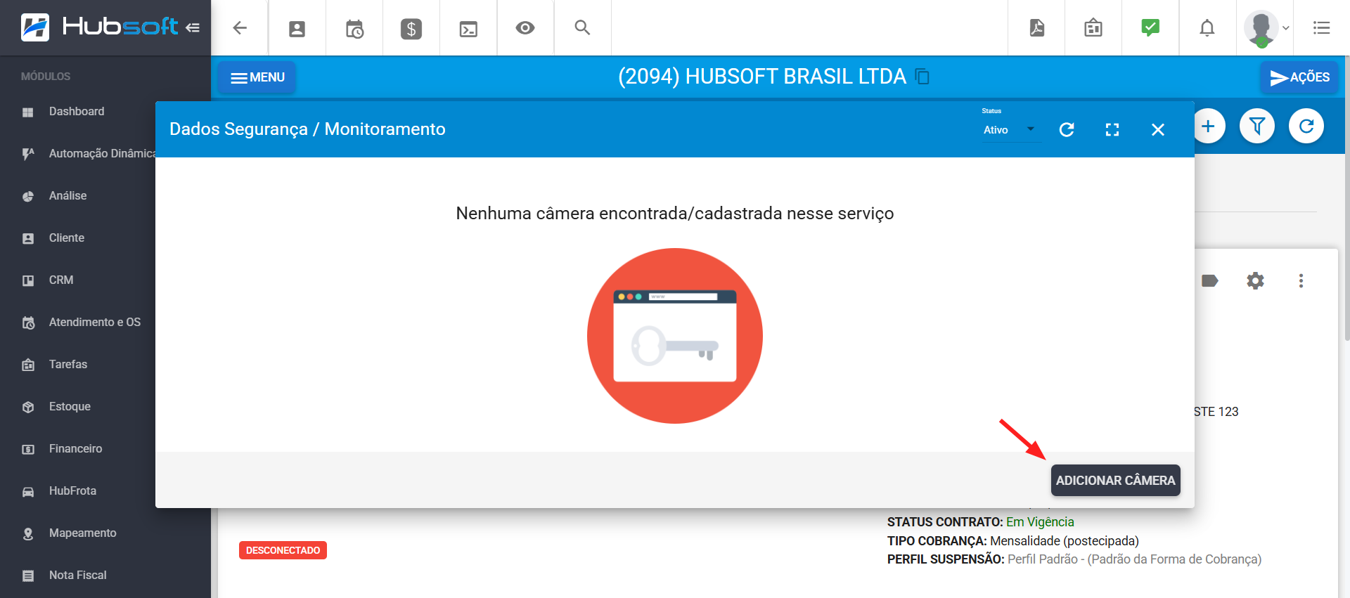imagem_que_mostra_servicos_do_cliente_editar_dados_de_seguranca_e_monitoramento_adicionar