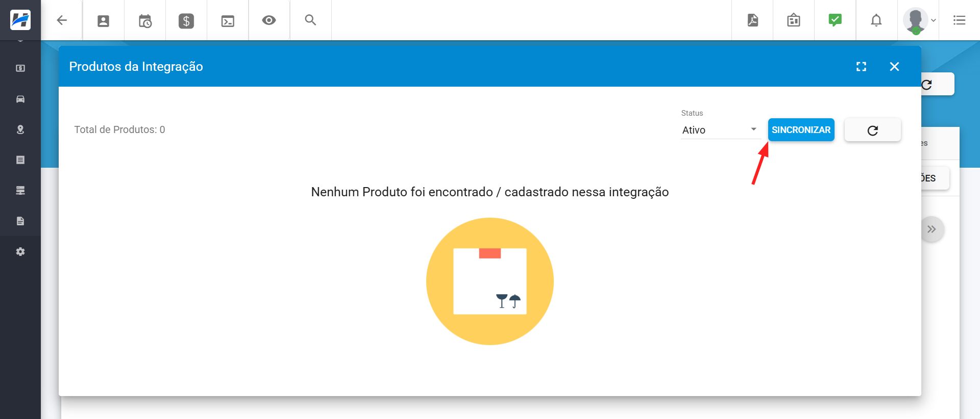 menu_configuracao_geral_integracoes_plataforma_de_conteudo_acoes_produtos_sincronizar