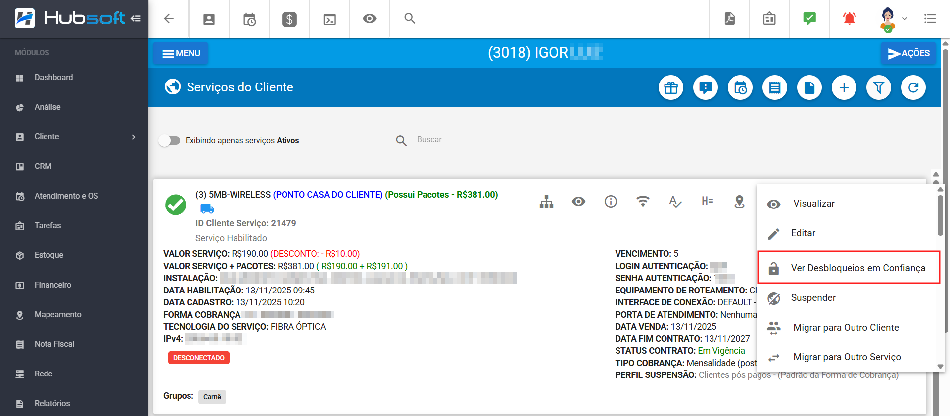imagem_que_mostra_servicos_do_cleinte_outras_opcoes_ver_desbloqueios_em_confiança